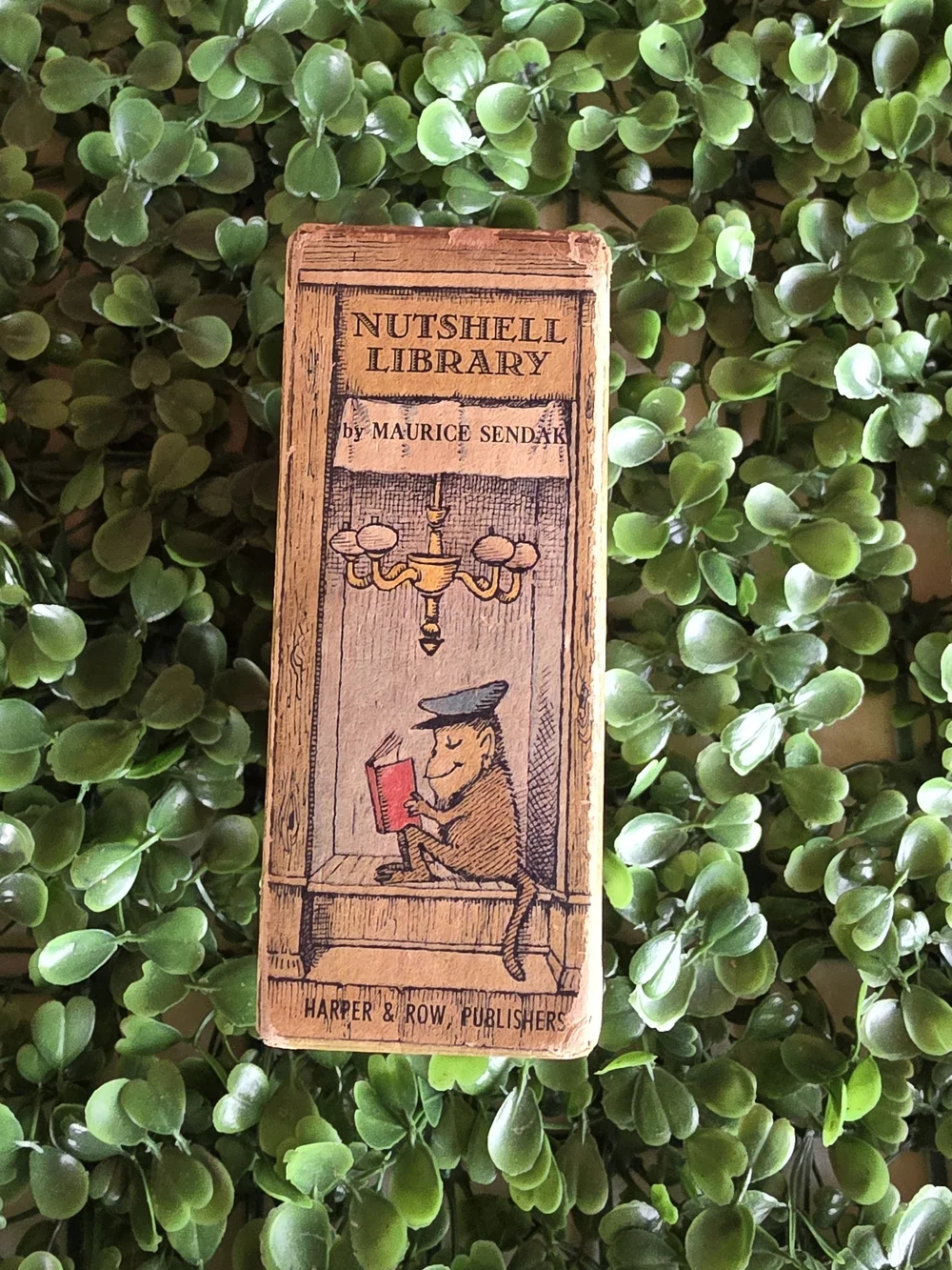 Vintage 1962 Maurice Sendak The Nutshell Library Mini Book Box Set (4 Books)